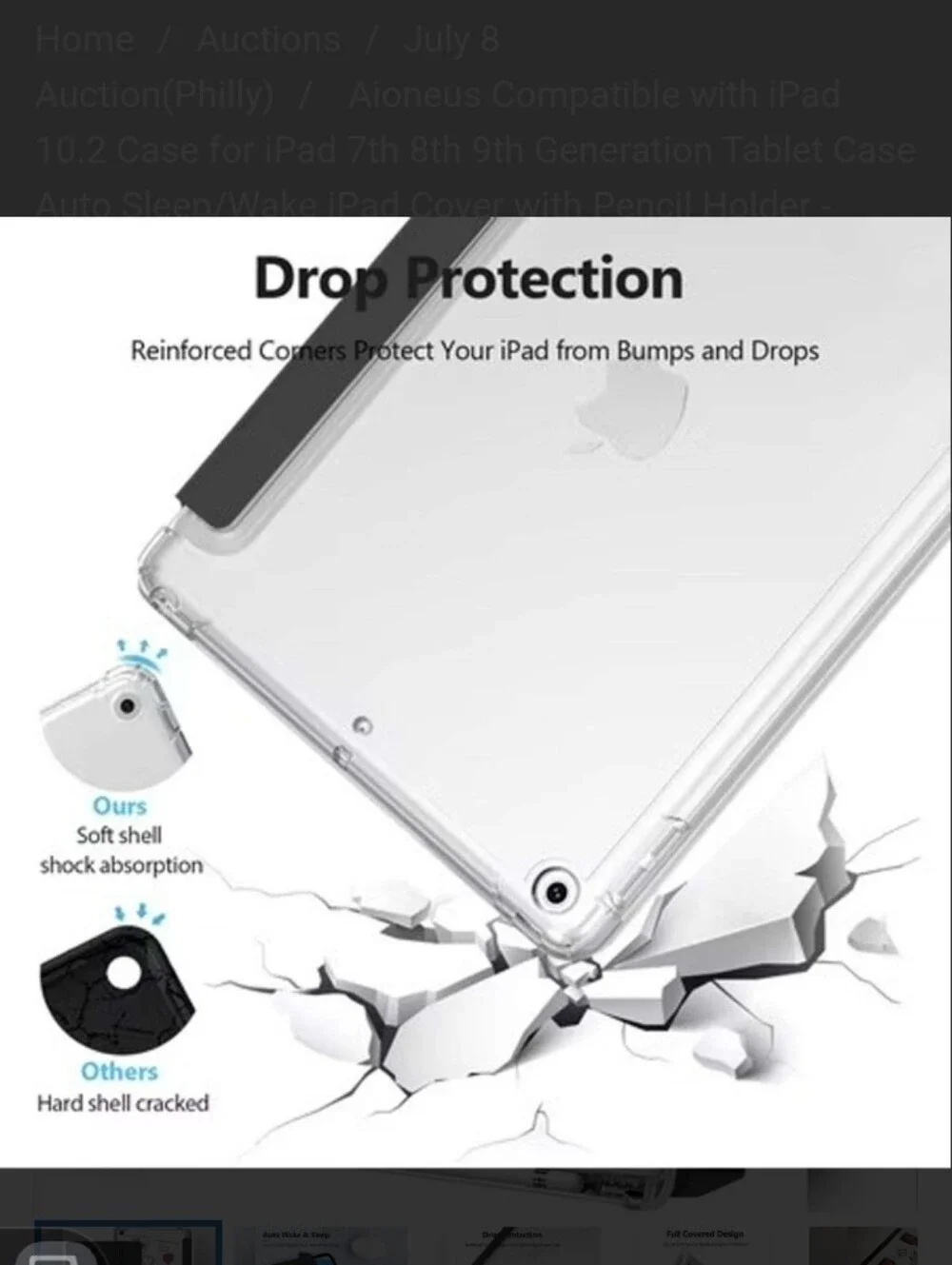 #. Aioneus Compatible with iPad 10.2 Case for iPad 7th 8th 9th Generation Tablet